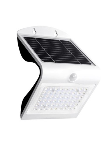 APLIQUE LED SOLAR 4W 500LM DOBLE ILUMINACIÓN BLANCO ELBAT