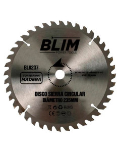 DISCO CORTE MADERA PARA SIERRAS 235MM. BLIM