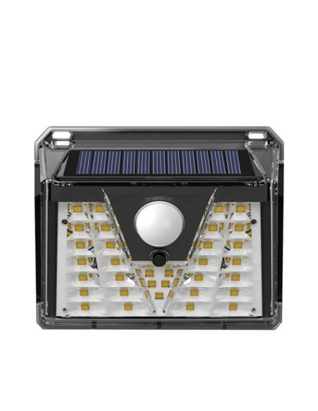 APLIQUE LED SOLAR 150LM NEGRO ELBAT