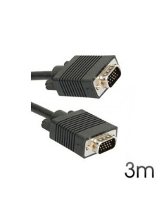 CABLE VGA MACHO-MACHO 3M 15PIN CROMAD