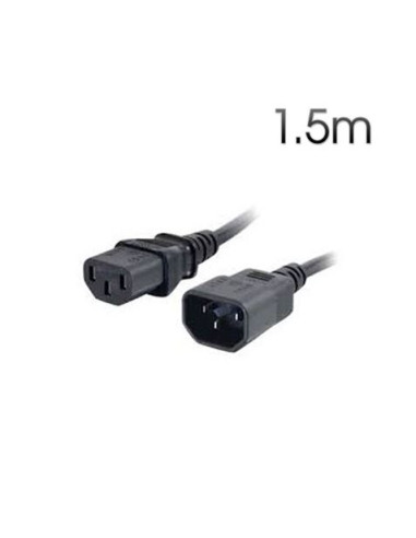 CABLE ALIMENTACION EXTENSION PC 1.5METROS CROMAD