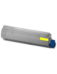 TONER OKI C810/830 AMARILLO 8K (COMPATIBLE)