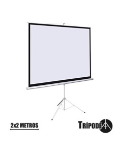 PANTALLA PROYECCION TRIPODE 2 X 2MTR CROMAD