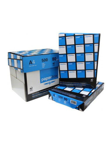 Caja de 5 Paquetes de FOLIOS 80Gramos 2500 Hojas