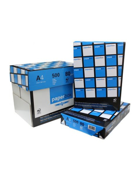 Caja de 5 Paquetes de FOLIOS 80Gramos 2500 Hojas