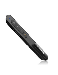 MANDO PRESENTACIONES INALAMBRICO PUNTERO LASER NEGRO CROMAD
