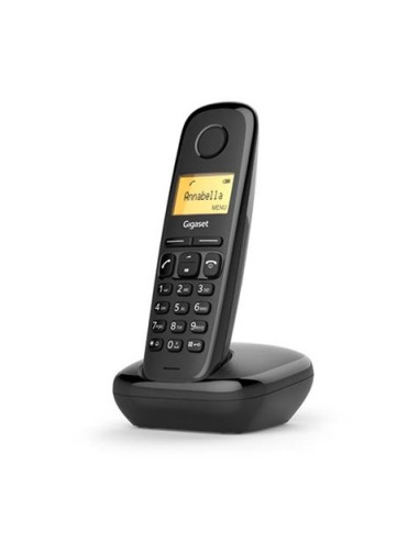 TELÉFONO DECT GIGASET A170 NEGRO | LCD 1.5\" | FUNCION ALARMA
