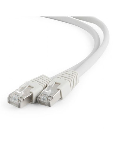 CABLE DE RED FTP CAT6 2M GRIS CLARO CROMAD