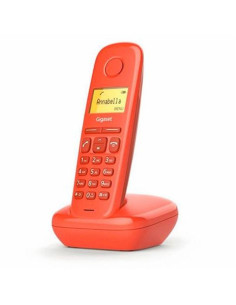 TELÉFONO DECT GIGASET A170 ROJO | LCD 1.5\" | FUNCION ALARMA