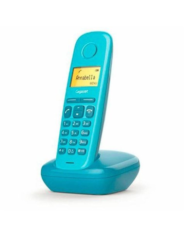 TELÉFONO DECT GIGASET A170 AZUL | LCD 1.5\" | FUNCION ALARMA
