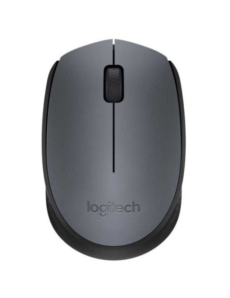 RATON INALÁMBRICO LOGITECH M170 NEGRO/GRIS - 2.4GHZ - NANO RECEPTOR USB