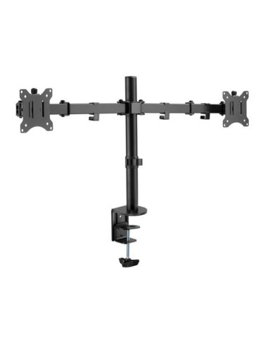 SOPORTE DE MESA 2 MONITORES 13\"-32\" CROMAD