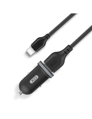 PACK CARGADOR MECHERO TZ08 2.1A + CABLE TIPO MICRO USB NEGRO XO