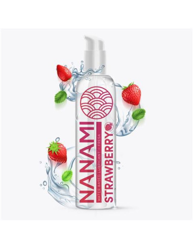 LUBRICANTE BASE DE AGUA DE FRESA 150ML NANAMI