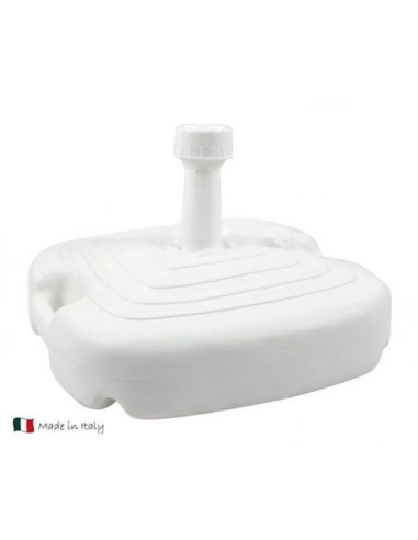BASE SOMBRILLA CUADRADA BLANCA 45X45X27 CONTINENTAL