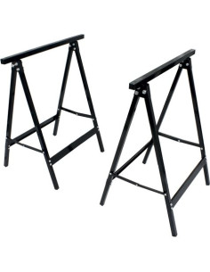 PACK 2 CABALLETES METALICOS MADER