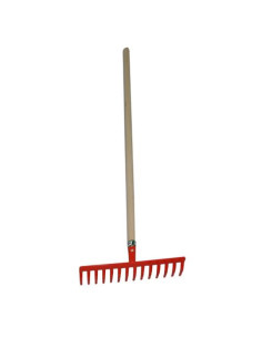 RASTRILLO 14D MANGO MADERA 120cm. MADER