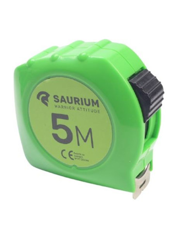 FLEXOMETRO, 5 Mtrs.X 19 mm. SAURIUM