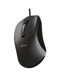 RATON OPTICO USB 3 BOTONES 1200DPI TRUST CARVE NEGRO
