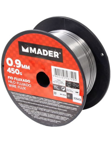 HILO SOLDAR FLUX 0.9MM 450 GR MADER