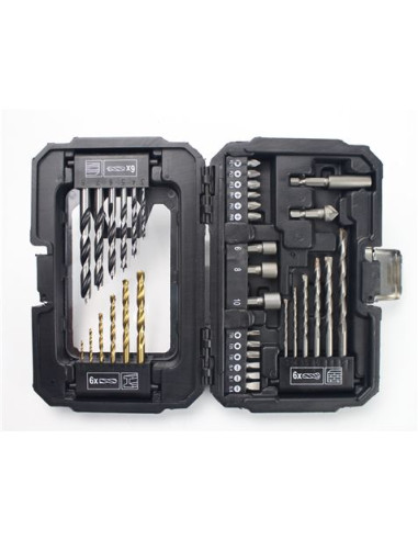 JUEGO BROCAS MIXTAS Y PUNTAS MADER