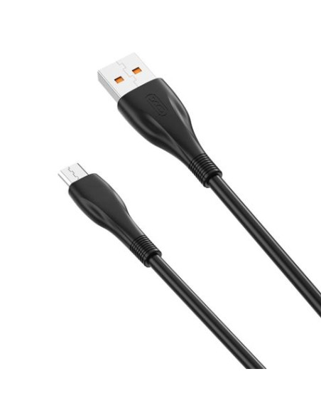 CABLE NB185 CARGA RAPIDA USB - MICRO USB | 6A | 1 METRO | NEGRO XO