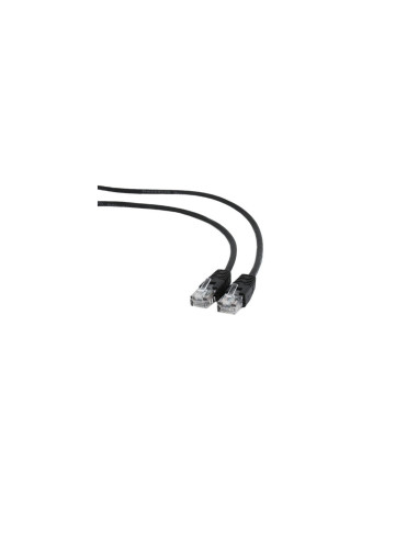 LATIGUILLO GEMBIRD CAT 5E UTP 3METROS NEGRO PP12-3M/BK