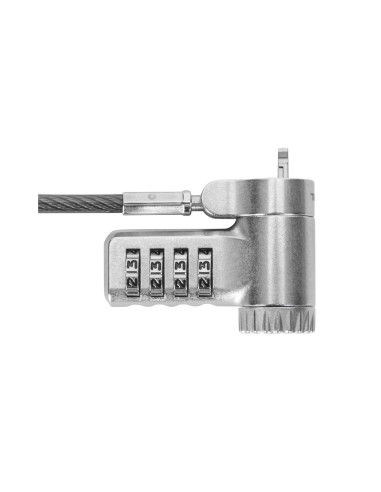 Targus ASP96GLX-S cable antirrobo Plata 2 m