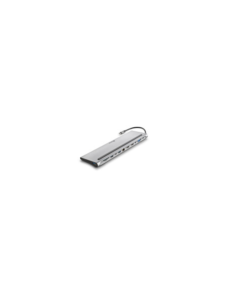 NGS WONDER DOCK 12 Alámbrico USB 3.2 Gen 1 (3.1 Gen 1) Type-C Plata