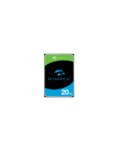 Seagate SkyHawk AI disco duro interno 20 TB 7200 RPM 512 MB 3.5" Serial ATA III