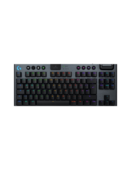 Logitech G G915 X LIGHTSPEED teclado Juego USB + RF Wireless + Bluetooth QWERTZ Alemán Negro