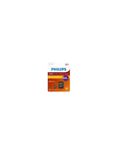 Philips FM64MP45B/00 memoria flash 64 GB MicroSDXC UHS-I Clase 10