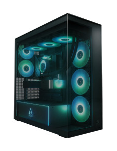 ARCTIC Xtender Black (Tinted Glass) Midi Tower Negro