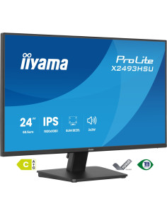 iiyama ProLite X2493HSU-B1 pantalla para PC 60,5 cm (23.8") 1920 x 1080 Pixeles Full HD LED Negro