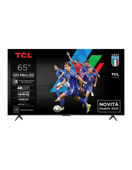 TCL C6K 65C6K Televisor 165,1 cm (65") 4K Ultra HD Smart TV Wifi Metálico
