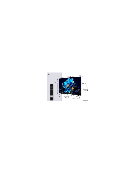 TCL P7K 75P7K Televisor 190,5 cm (75") 4K Ultra HD Smart TV Wifi