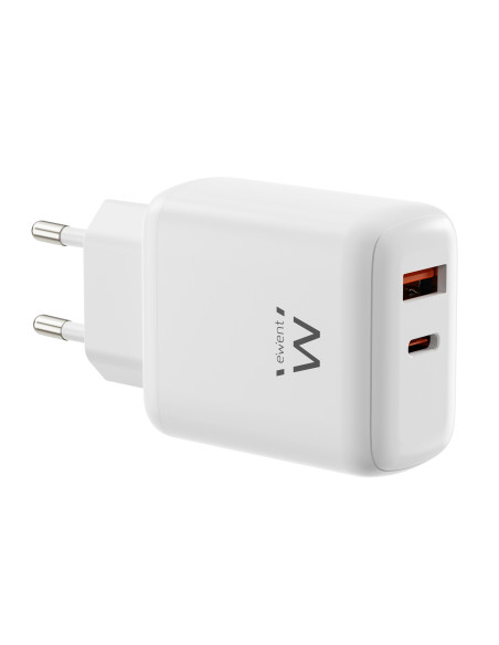 Ewent EW1329 cargador de dispositivo móvil Universal Blanco Corriente