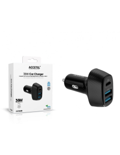 ¡Carga rápida 38W para tu coche!