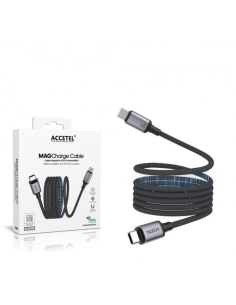 Cable Magnético USB-C Enrollable 60W 1m