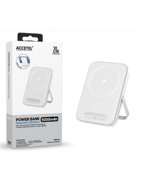 Batería externa Inalámbrica Magsafe 5000mAh 20W PD 3.0