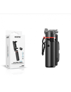 Mini trípode selfie: control remoto inalámbrico.