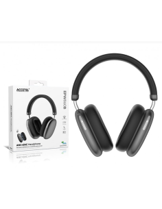 Auriculares Inalámbricos ANC+ENC Negro con Micrófono.