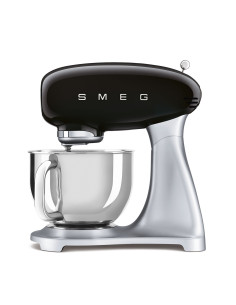 Smeg SMF02BLEU batidora Batidora de varillas 800 W Negro, Plata