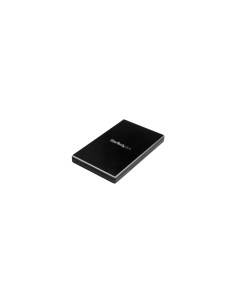 StarTech.com Caja 2.5 USB 3.1 Gen 2 de 1 bahÍ­a SATA III - Negro S251BMU313