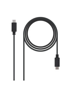 Nanocable Cable USB C/USB C 2 m Negro