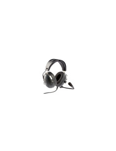 Thrustmaster 4060196 auricular y casco Auriculares Alámbrico Aviación/Control de tráfico aéreo Gris 2