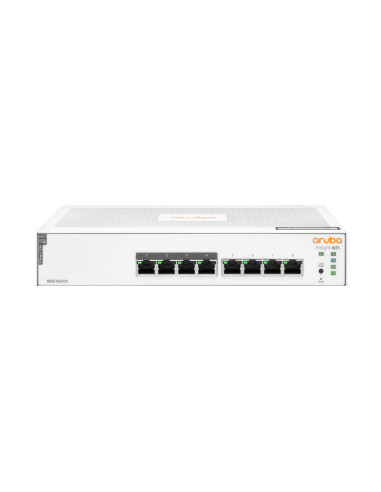 Hewlett Packard Enterprise Aruba Instant On 1830 8G 4p Class4 PoE 65W Gestionado L2 Gigabit Ethernet (10/100/1000) EnergÍ­a sobr