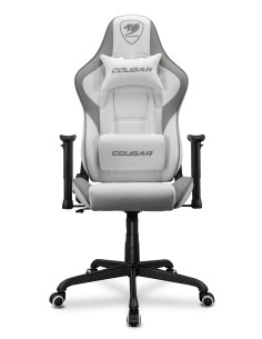 COUGAR Gaming Silla Armor Elite White Silla para videojuegos universal Asiento acolchado Blanco