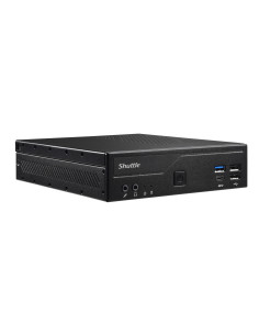 Shuttle DH610 PC/estación de trabajo barebone 1,3 l tamaño PC Negro LGA 1700