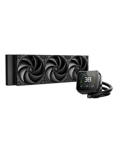 DeepCool Spartacus 360 Procesador Kit de refrigeración líquida 12 cm Negro